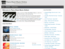 Tablet Screenshot of cdn.pianosheetmusiconline.com
